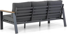 Stoel en Bank Loungeset 5 personen Aluminium/polywood Grijs  Domani Furniture Roseto