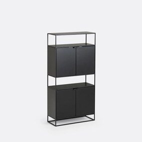 Kast in metaal, 4 deuren, Hiba