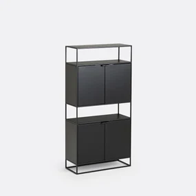 Kast in metaal, 4 deuren, Hiba