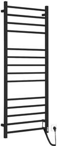 Sapho Eskinado elektrische radiator 130W 60x150cm zwart mat