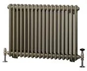 Eastbrook Rivassa 2 koloms radiator 85x60cm staal 1133W brons