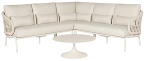 Suns Tosca hoek loungeset 4 delig camel sand rope
