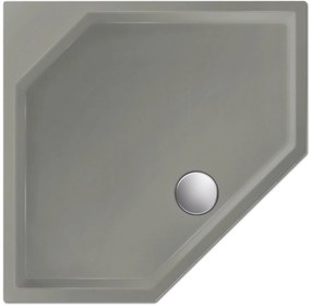 Xenz Marshall Douchebak 90x90x4 cm Cement