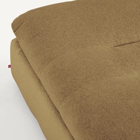 Modulaire voetensteun in linnen fluweel, GIULIANO