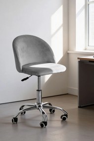 Vint fluwelen bureaustoel