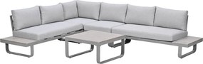 Garden Impressions Diego loungeset 5-delig - taupe - valley sand