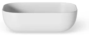 Looox sink collection opzet waskom rechthoekig 45x32,5cm matt white WWK4532MW