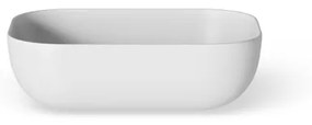 Looox sink collection opzet waskom rechthoekig 45x32,5cm matt white WWK4532MW