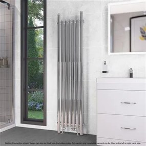 Eastbrook Lambourne horizontale radiator 40x180cm 652W chroom