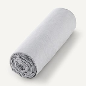 Hoeslaken voor topdekmatras in gewassen linnen, Elina