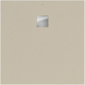 Villeroy & Boch Excello douchevloer 100x100cm polyurethaan/acryl Nature Creme UDA1010EXC1V-2N