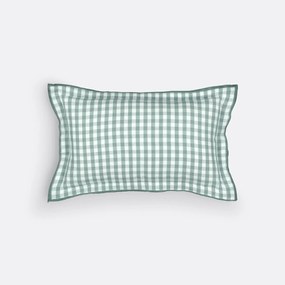 Gingham katoen/linnen kussenhoes, Cottage