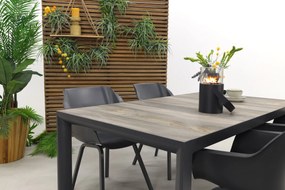 Hartman Sophie Xerix/Kings tuinset antraciet - 180x100 cm.