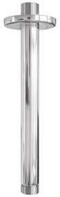 Brauer Stripe inbouw regendouche met 25cm hoofddouche, plafondarm, 3 standen handdouche en glijstang set 36 chroom