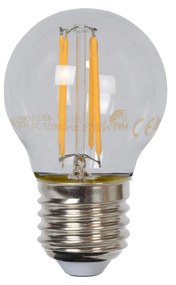Lucide Bulb dimbare LED lamp 2700K E27 4W 4.5cm transparant