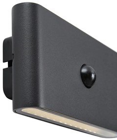 Wandlamp zwart 4-stap sensor magnetisch incl. LED oplaadbaar - Batt