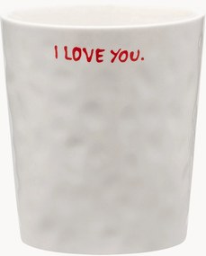 Handgemaakte XL beker I Love You
