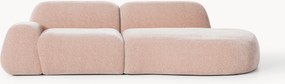 Modulaire teddy chaise longue Wolke (3-zits)