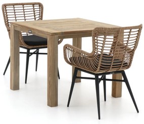 Intenso Asti/ROUGH-S 90cm dining tuinset 3-delig