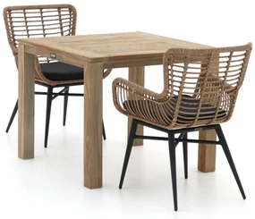 Intenso Asti/ROUGH-S 90cm dining tuinset 3-delig