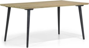 Dining Tuintafel rechthoekig 160 x 90 cm Grijs Julia