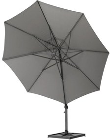 4 Seasons Outdoor Siesta parasol charcoal Ø 350 cm  Parasol    antraciet weerbestendig