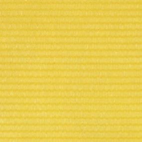 vidaXL Balkonscherm 90x600 cm HDPE geel