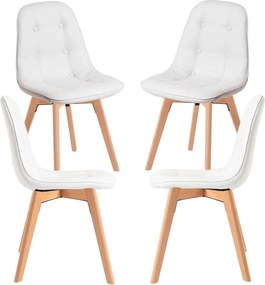 Set 4 Vorak Stoelen