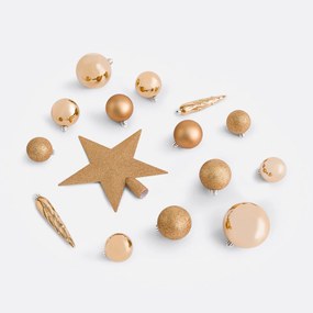 Doos van 33 Kerstballen Caspar