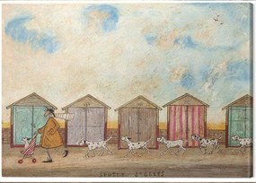 Schilderij op canvas Sam Toft - Spotty Joggers