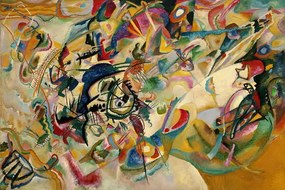 Kunstreproductie Composition No. 7, 1913, Kandinsky, Wassily