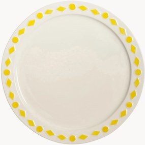 Handgemaakte dinerborden Folk, 2 stuks