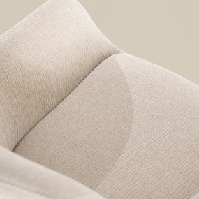 By-Boo Bliss Draaibare Eetkamerstoel Armleuningen Beige