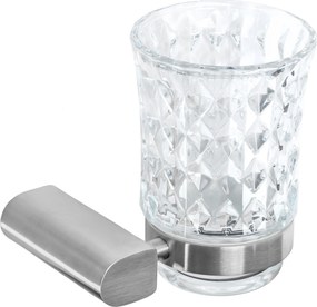 Kubek łazienkowy wiszący Brushed Nickel 322224