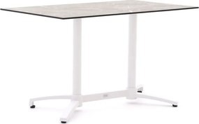 Inklapbare tafel Bellagio | Vierkant | Tuintafel Kunststof | 120x70cm | 4 personen | Kees Smit Tuinmeubelen