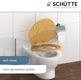 Schutte Miles toiletzitting duroplast wit glans