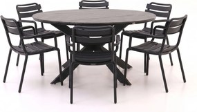 Diningset Forza  | 6 personen | Tuinset polywood | 7-delig | Kees Smit Tuinmeubelen
