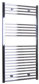 Sanicare design handdoekradiator 60x160cm midden aansluiting chroom