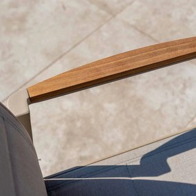 4 Seasons Cortina tuinstoel stapelbaar - latte