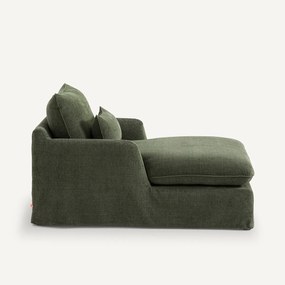 Lange fauteuil polyester, Nelville