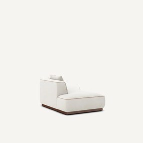 Halve bank links in linnen fluweel, JACOPO