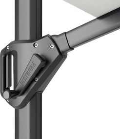 Platinum Challenger zweefparasol 3.5m T1 (excl. voet) Licht grijs