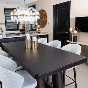 Richmond Interiors Menara Grote Bartafel Boomstam Acacia - 219 X 97cm.