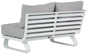 Hoek loungeset 6 personen Aluminium Wit  Santika Furniture Santika Sovita