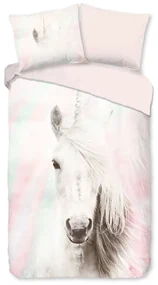 Good Morning Kinderdekbedovertrek FLUFFY 140x200/220 cm roze