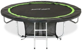 Tuintrampoline met veiligheidsnet aan buitenkant 244cm Jump Hero 8FT