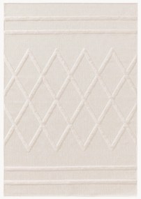 Handgeweven in- & outdoor vloerkleed Bonte met hoog-laag effect
