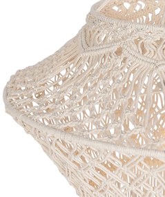 Macrame lampenkap naturel 90 cm