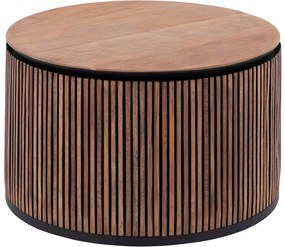 Goossens Salontafel Adel, Rond 60 x 60 cm