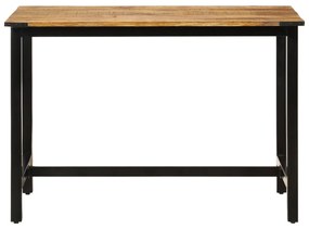 vidaXL Eettafel 110x60x76 cm massief mangohout